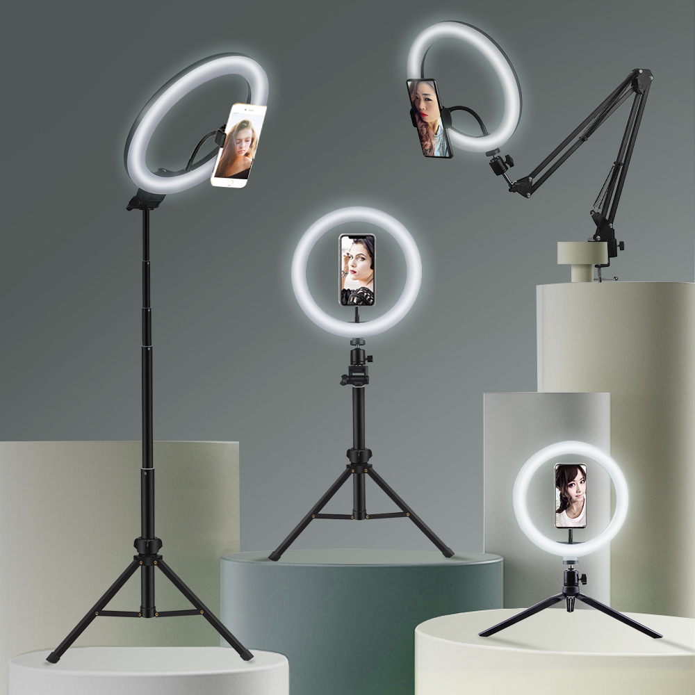 Photography Lighting Circle - حلقة ضوء دائرية Led للتصوير الفوتوغرافي