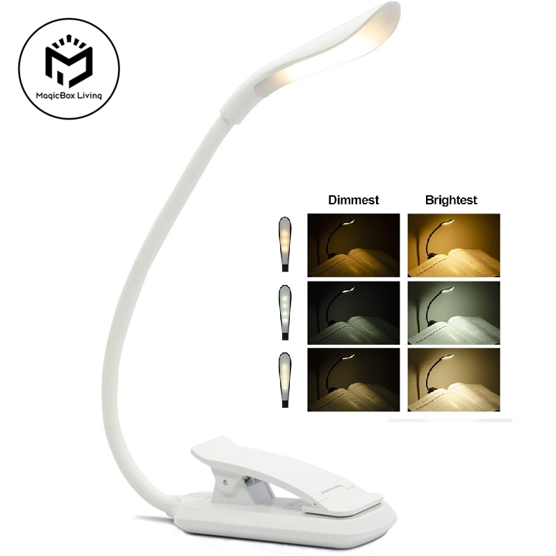 Photography Lighting Book - USB قابلة للشحن كليب على كتاب