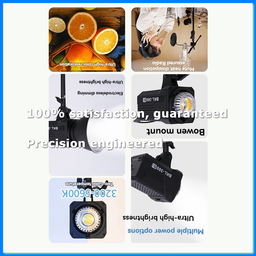 Photography Lighting Professional - ضوء فيديو LED ثنائي بقوة 300