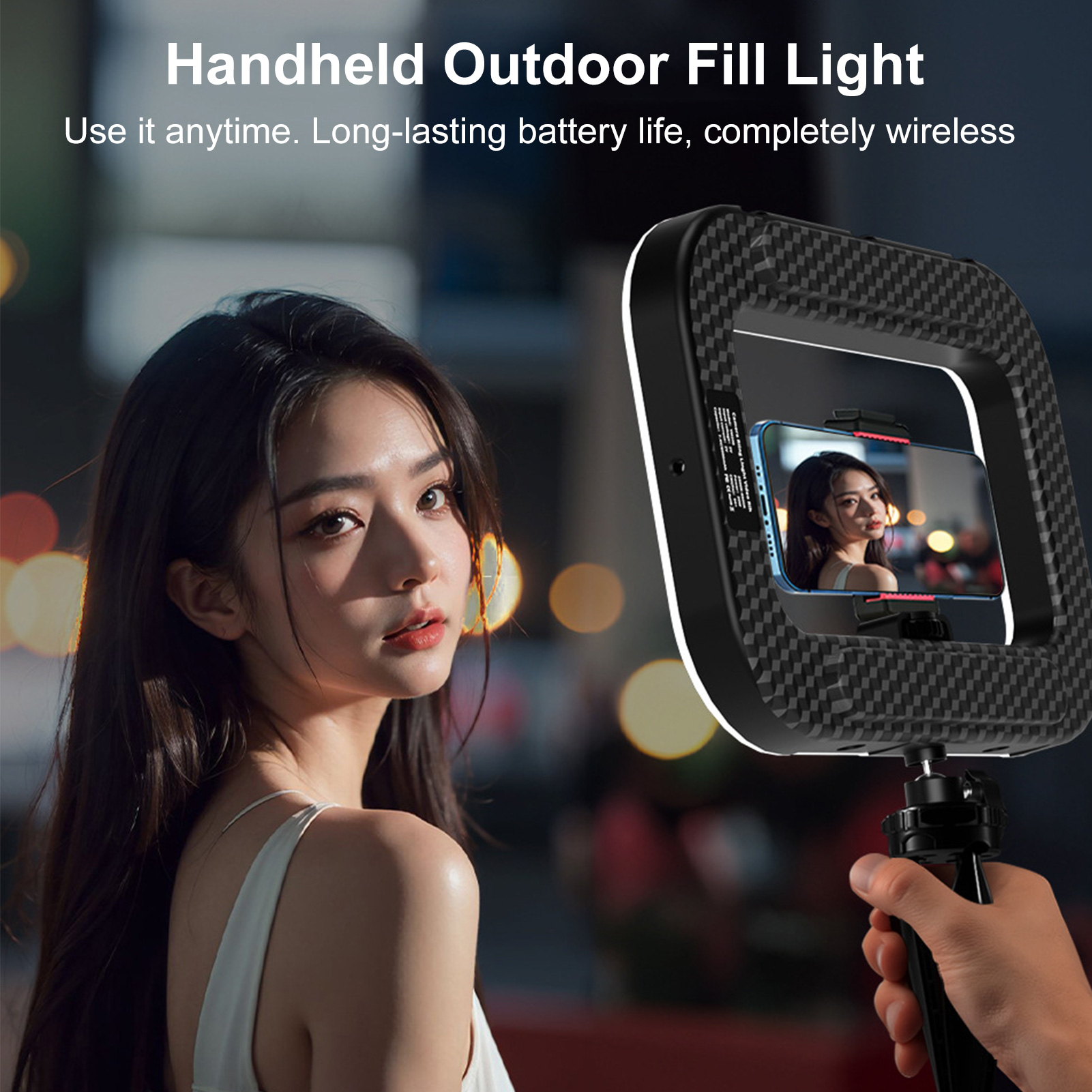 ضوء هاتف محمول قابل لإعادة الش - مراجعة Photography Lighting Professional وسعره