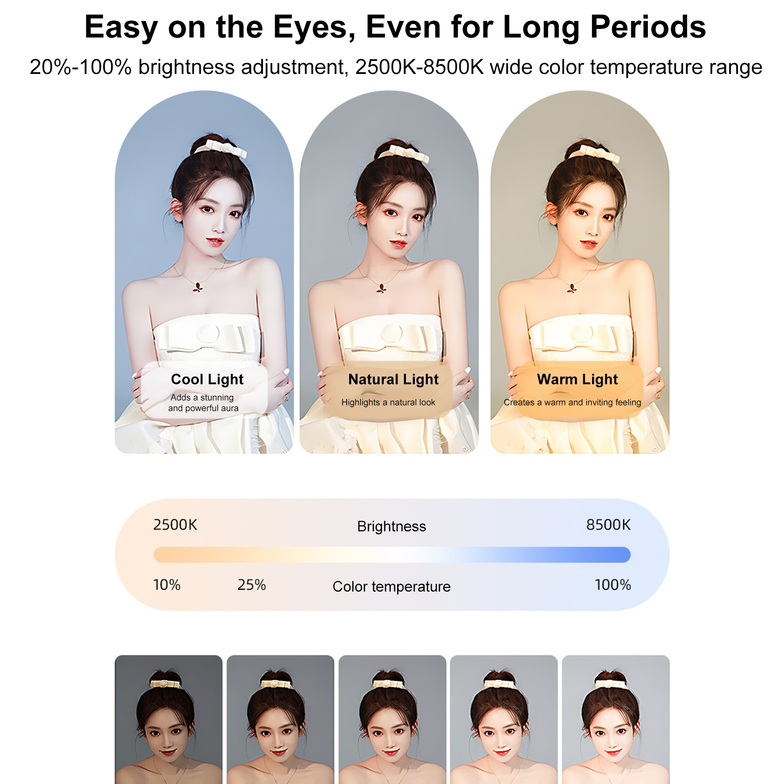 ضوء هاتف محمول قابل لإعادة الش - مراجعة Photography Lighting Professional وسعره