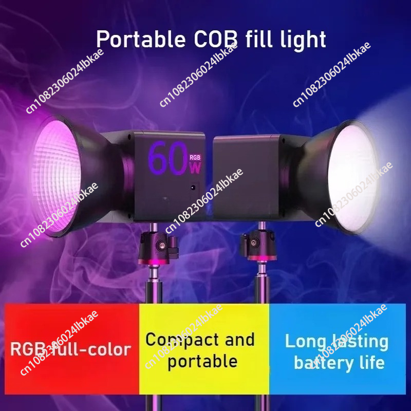 إضاءة LED محمولة باليد بقوة 60 - مراجعة Photography Lighting For Outdoors وسعره