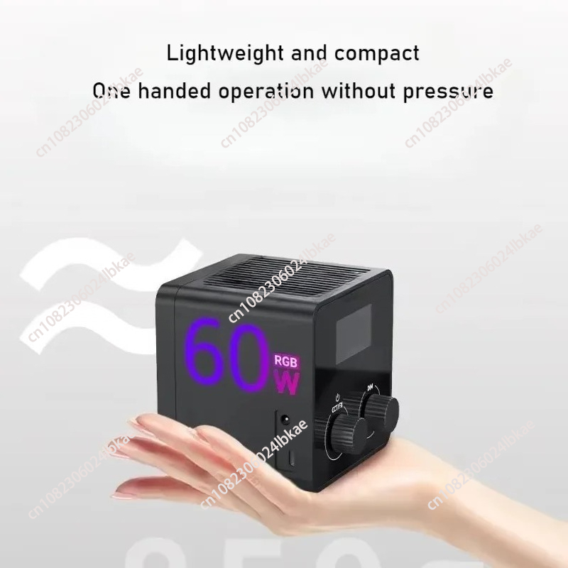 إضاءة LED محمولة باليد بقوة 60 - مراجعة Photography Lighting For Outdoors وسعره
