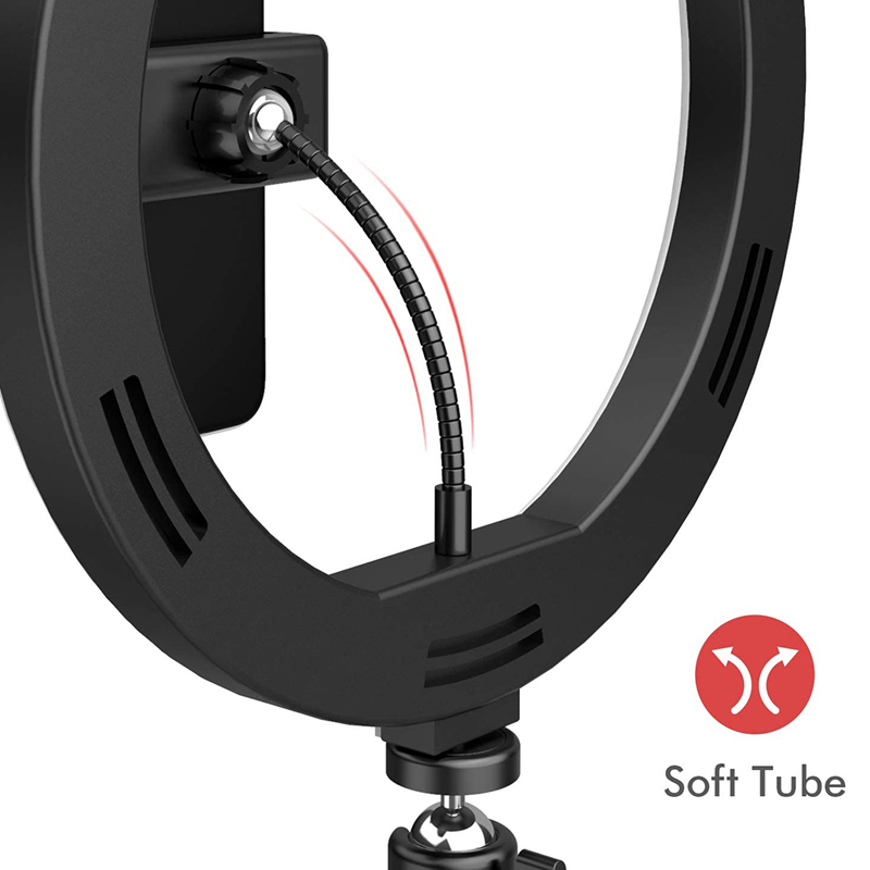 مصباح حلقي LED للتصوير الذاتي  - مراجعة Photography Lighting Circle وسعره