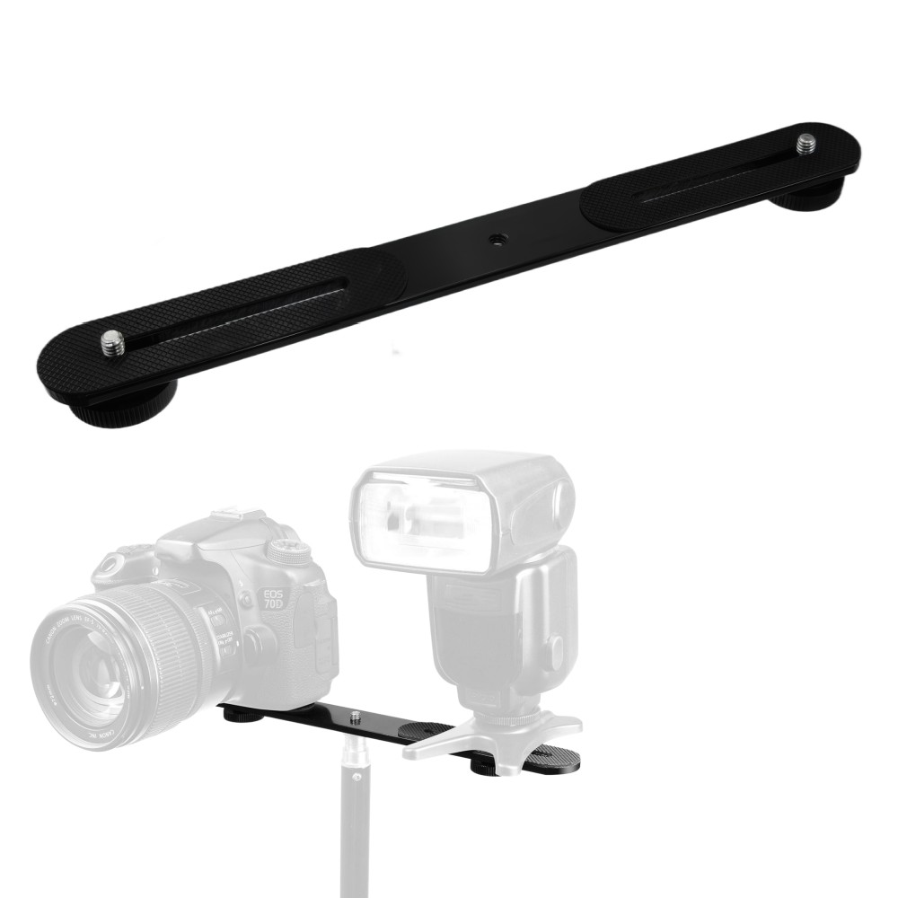حامل مزدوج للفلاش مع برغي 1/4  - مراجعة Photography Lighting Professional وسعره