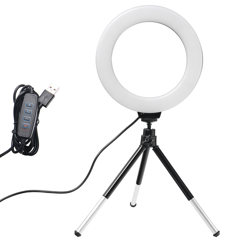 6 بوصة حلقة الضوء مع ترايبود L - مراجعة Photography Lighting Circle وسعره
