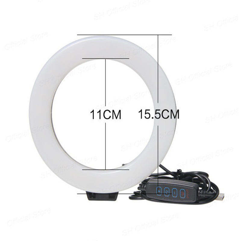 6 بوصة حلقة الضوء مع ترايبود L - مراجعة Photography Lighting Circle وسعره