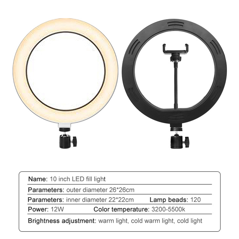 حلقة ضوء دائرية Led للتصوير ال - مراجعة Photography Lighting Circle وسعره
