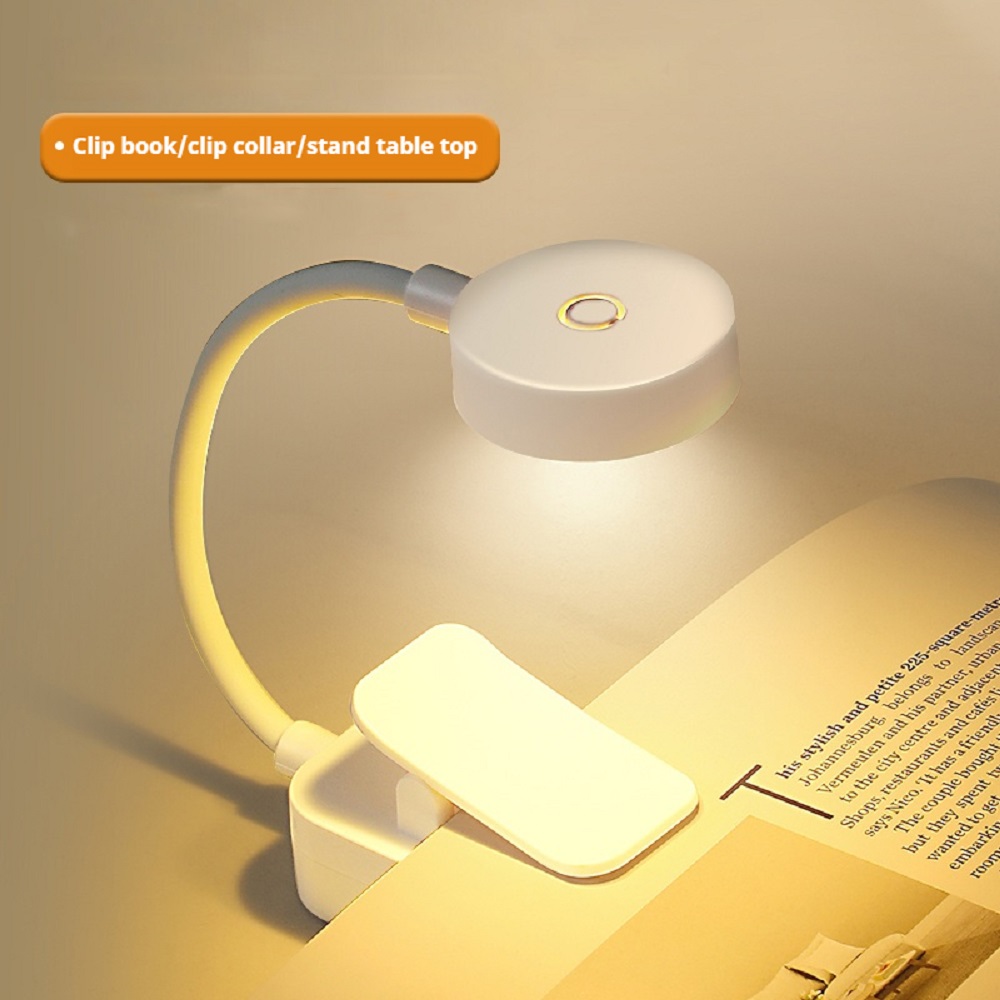 مصباح كتاب صغير بمشبك LED مصبا - مراجعة Photography Lighting Book وسعره
