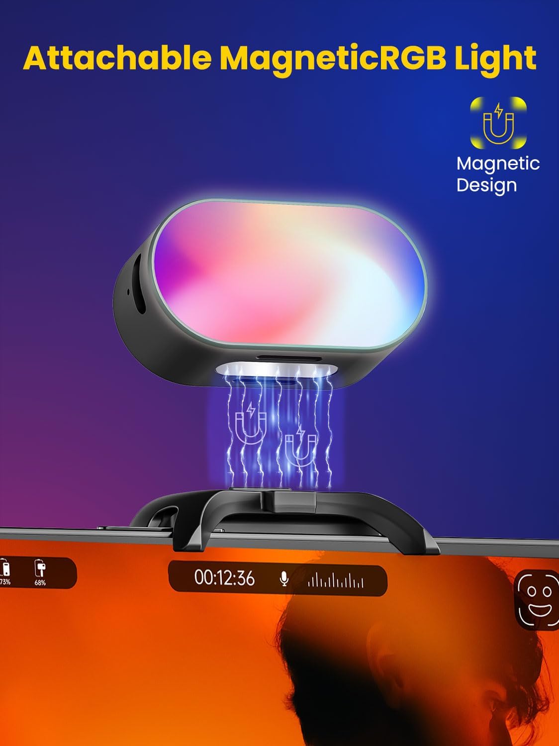 AOCHUAN Mini RGB المغناطيسي مل - مراجعة Photography Lighting Professional وسعره