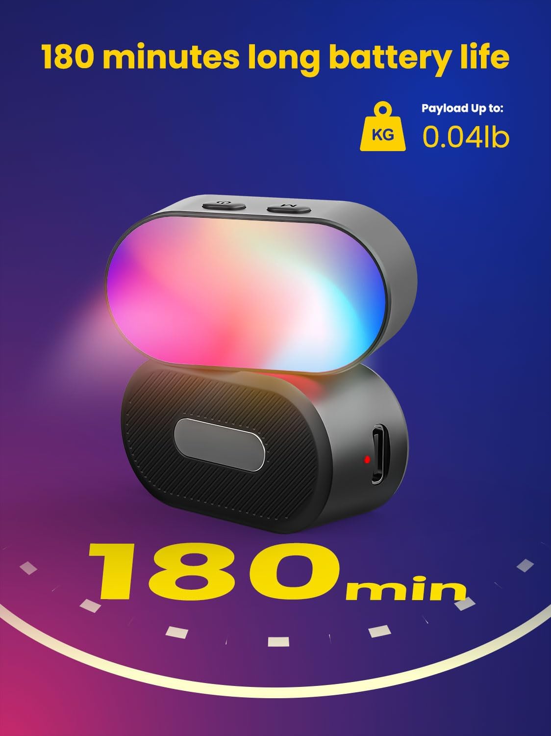 AOCHUAN Mini RGB المغناطيسي مل - مراجعة Photography Lighting Professional وسعره