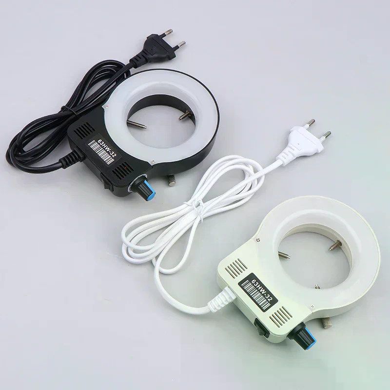 مصباح إضاءة حلقي LED للميكروسك - مراجعة Photography Lighting Circle وسعره
