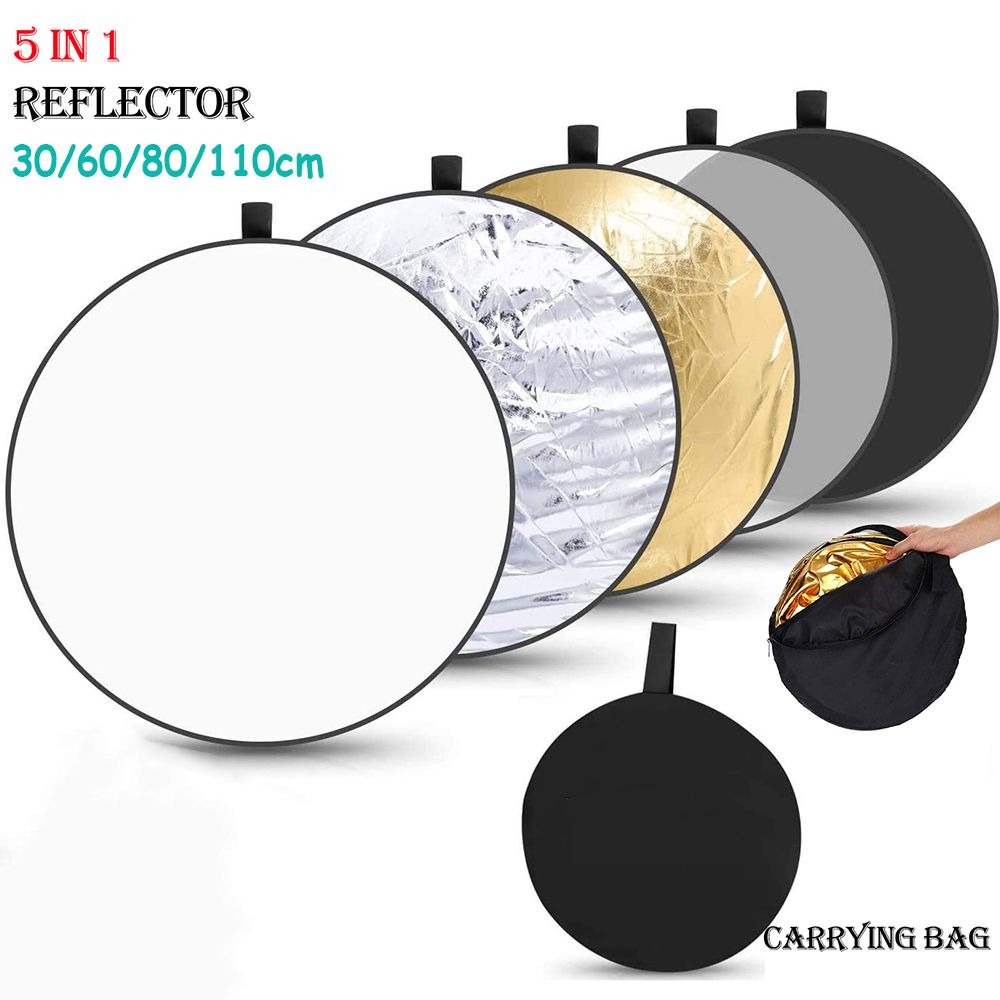 عاكس ضوئي مستدير ناعم قابل للط - مراجعة Photography Lighting Reflector وسعره