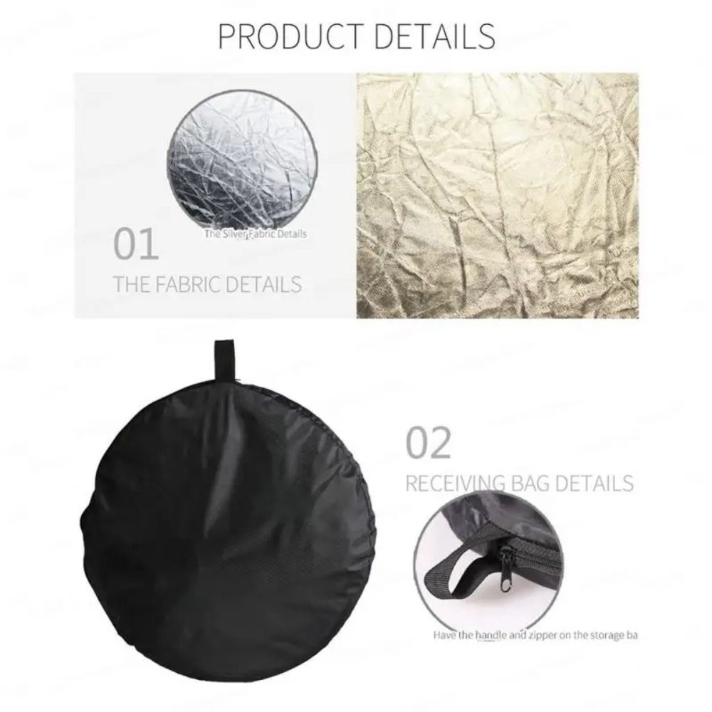 عاكس ضوئي مستدير ناعم قابل للط - مراجعة Photography Lighting Reflector وسعره