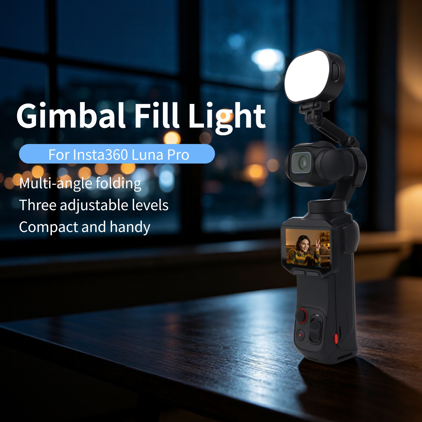 ضوء فيديو LED صغير متوافق مع ك - مراجعة Photography Lighting For Outdoors وسعره