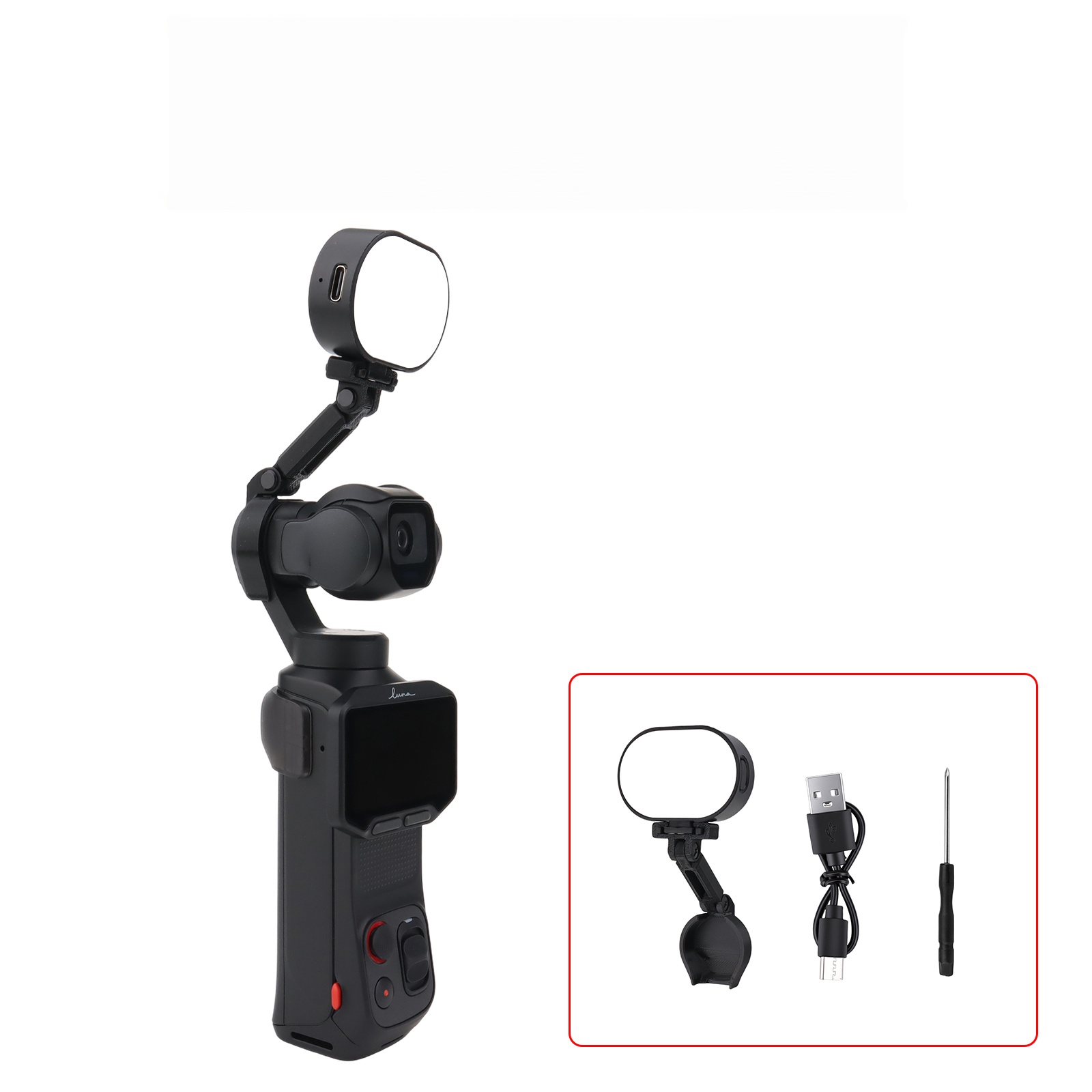 ضوء فيديو LED صغير متوافق مع ك - مراجعة Photography Lighting For Outdoors وسعره