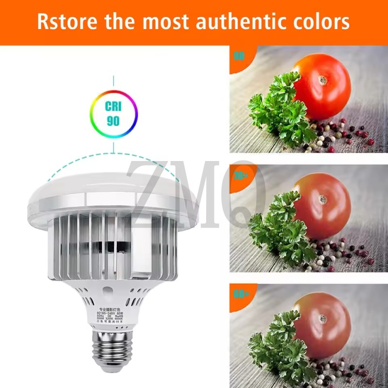E27 85 واط 155 واط مصباح 3200  - مراجعة Photography Lighting Professional وسعره