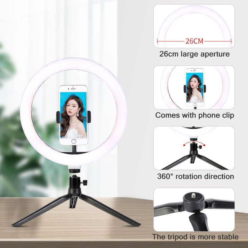 26 سنتيمتر 10 بوصة Led حلقة Se - مراجعة Photography Lighting Professional وسعره