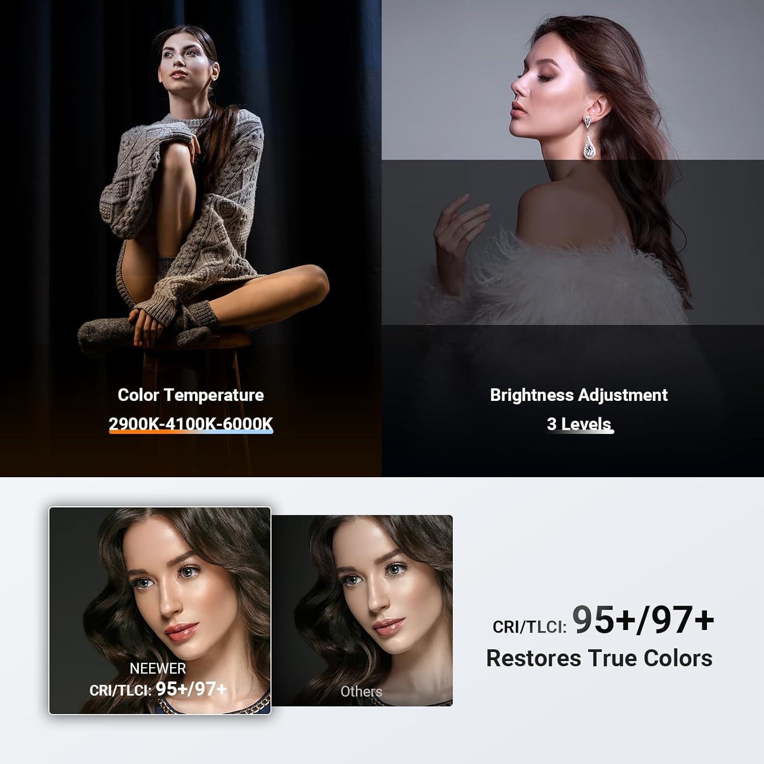 إضاءة حلقية أساسية من NEEWER ب - مراجعة Photography Lighting Circle وسعره