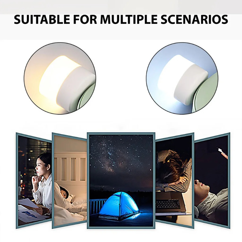 USB صغير ضوء الليل الدافئة الأ - مراجعة Photography Lighting Book وسعره
