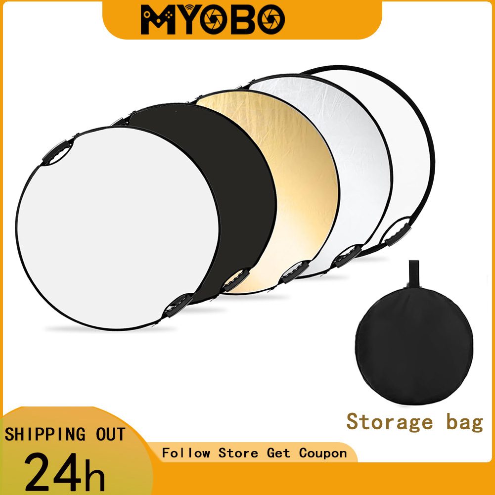 عاكس ضوء قابل للطي من MYOBO مع - مراجعة Photography Lighting Reflector وسعره