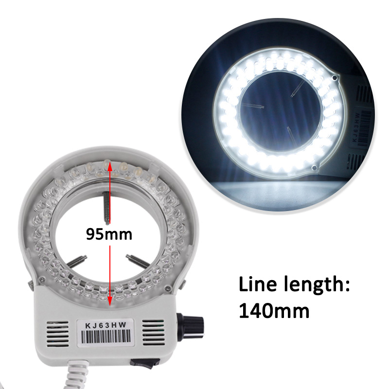 مصباح إضاءة حلقي LED 56 لميكرو - مراجعة Photography Lighting Circle وسعره