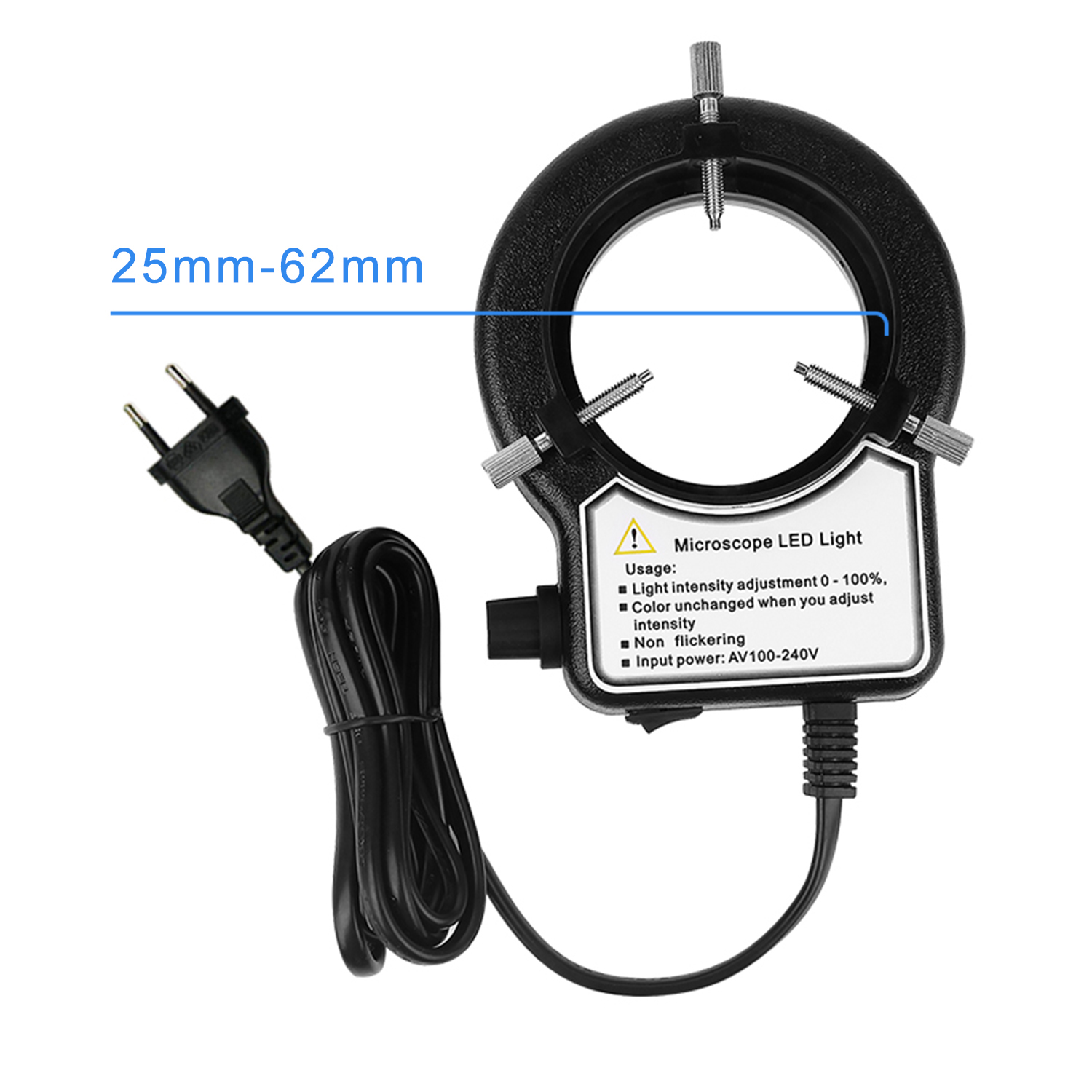 مصباح إضاءة حلقي LED 56 لميكرو - مراجعة Photography Lighting Circle وسعره
