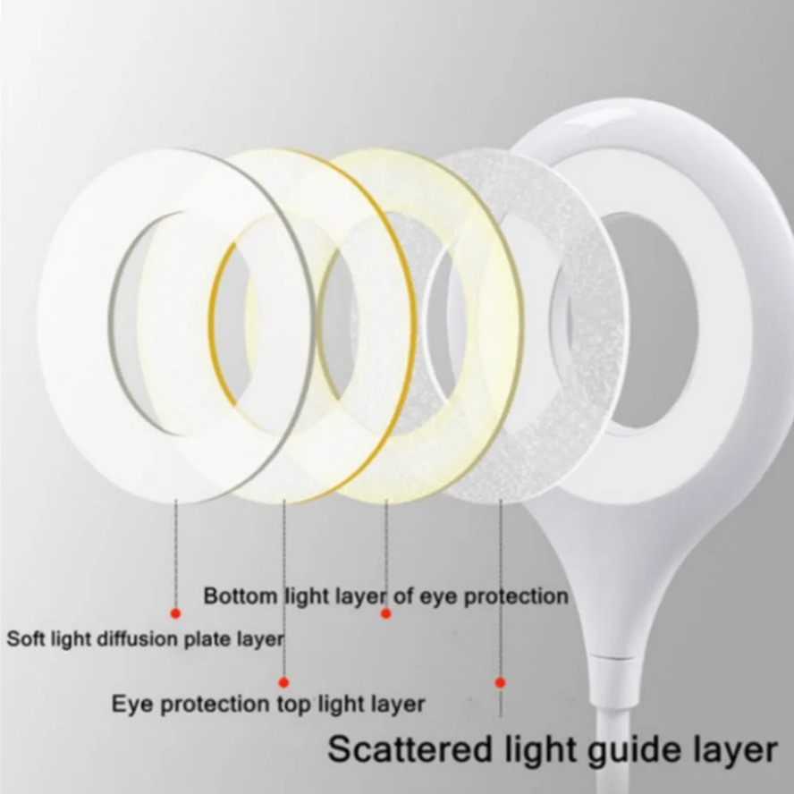 مصباح طاولة USB بـ 18 مصباح LE - مراجعة Photography Lighting Book وسعره