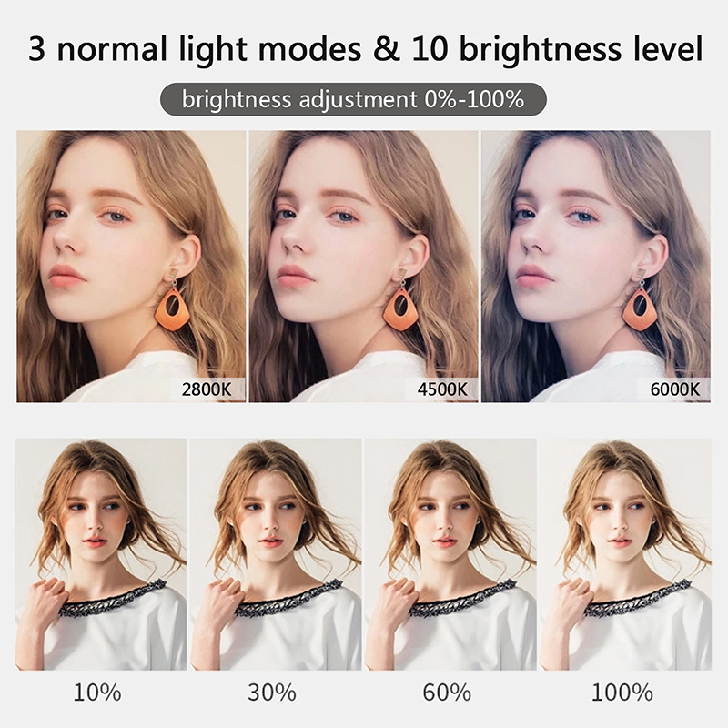 10 بوصة LED Selfie مصباح مصمم  - مراجعة Photography Lighting Circle وسعره