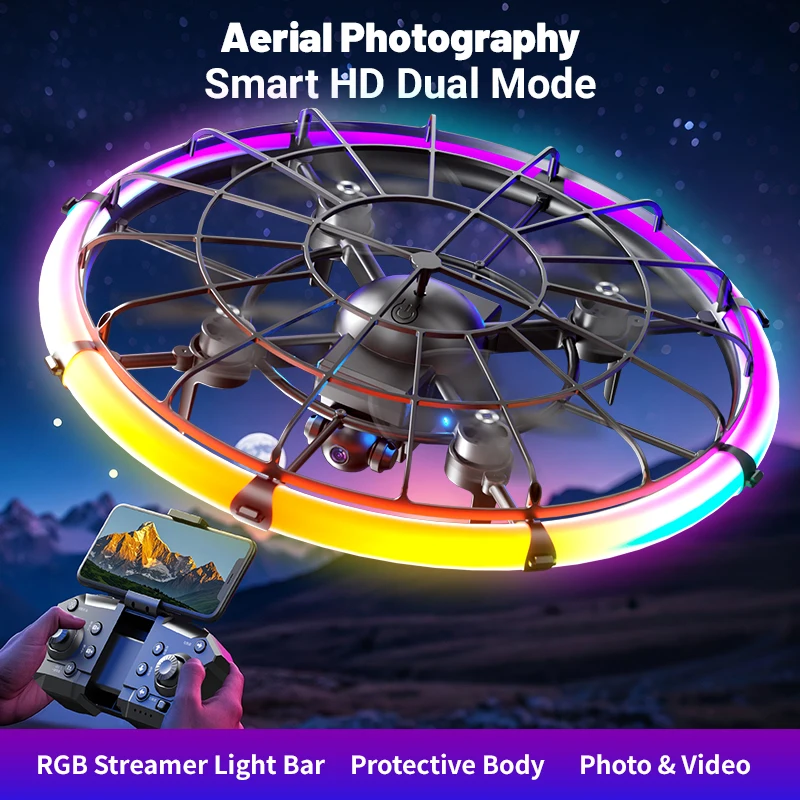 طائرة JJRC H145 UFO RC بدون طي - مراجعة Photography Lighting For Outdoors وسعره