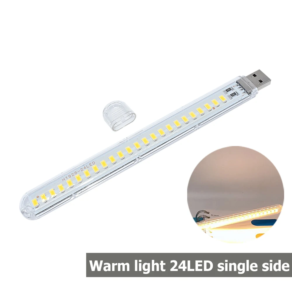 DC5V USB مصباح ليد 24LED 8LED  - مراجعة Photography Lighting Book وسعره